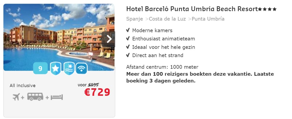 Hotel Barceló Punta Umbría Beach Resort